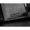 Vyriška natūralios odos piniginė Stevens Z08-326-R, RFID apsauga