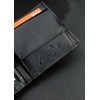 Vyriška natūralios odos piniginė Stevens Z05-8888-R, RFID apsauga