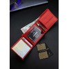 Vyriška natūralios odos piniginė Stevens Z02/BR-325-R, RFID apsauga