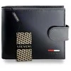 Vyriška natūralios odos piniginė Stevens Z07-8888A-R, RFID apsauga