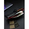 Vyriška natūralios odos piniginė Stevens Z06-325-R, RFID apsauga