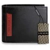 Vyriška natūralios odos piniginė Stevens Z05-8888-R, RFID apsauga