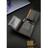 Vyriška natūralios odos piniginė Stevens Z07-8888-R, RFID apsauga