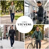 Vyriška natūralios odos rankinė STEVENS, juoda D39773