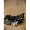 Vyriška odinė piniginė Pierre Andreus su RFID apsauga, juoda