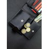 Vyriška odinė piniginė Pierre Cardin, juoda, RFID apsauga A423706