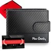 Vyriška odinė piniginė Pierre Cardin, juoda, RFID apsauga A5288706