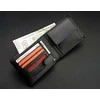 Vyriška odinė piniginė Pierre Cardin, juoda, RFID apsauga 423706