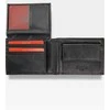 Vyriška odinė piniginė Pierre Cardin Tilak43 8806, juodos spalvos