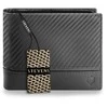 Vyriška odinė piniginė Stevens PREMIUM, juoda, su RFID apsauga 02-8888-R