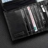 Vyriška odinė piniginė Stevens PREMIUM, juoda, su RFID apsauga 02-8888-R
