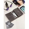 Vyriška odinė piniginė Stevens RFID su apsauga Plona SLIM