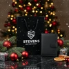 Vyriška odinė piniginė STEVENS su maišeliu, su RFID apsauga 326A
