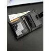 Vyriška odinė piniginė Stevens su RFID apsauga juodos spalvos