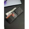 Vyriška piniginė Pierre Cardin, juoda-raudona, natūrali oda, RFID apsauga 75TILAK