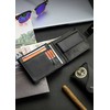 Vyriška piniginė Pierre Cardin, juoda, su RFID apsauga A6088306