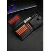 Vyriška piniginė Pierre Cardin, su RFID apsauga, juoda odinė A5288206