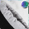Žieminė juoda beanie kepurė unisex