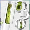 Žolelių laikymo indas Herb Saver, baltas, 2 vnt.