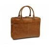 DBRAMANTE1928 ROSENBORG LEATHER BAG FOR 14" NOTEBOOK - GOLDEN TAN