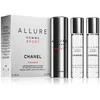 Chanel Allure Homme Sport rinkinys vyrams, 60 ml