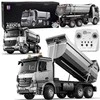 Mercedes Arocs METAL vairuojamas savivartis EE su puspriekabe 1:20 RC0667