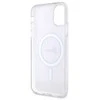 Guess GUHMN61H4STP Apple iPhone 11 6.1″ rožinės spalvos kietas dėklas 4G MagSafe