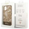 Apple iPhone 14 Pro Max Guess dėklas Porcelain Collection aukso spalvos