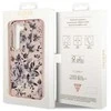 Guess dėklas, skirtas Samsung Galaxy S23 Plus GUHCS23MHCFWSP rožinės spalvos HC IML Flower