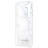 Guess telefono dėklas, skirtas Samsung Galaxy S23 Plus GUHCS23MPCUMAH baltos spalvos HC PU/TPU Marble
