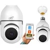 Internetinė rotacinė kamera IP lizdas E27 PTZ 3Mpix 230V SMART LTC VISION