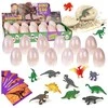 Jokomisiada Archeologijos rinkinys 12 didelių kiaušinių + kortelės "Atrask dinozaurų pasaulį" ZA4999