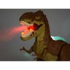 Jokomisiada Gestų kontroliuojamas dinozauras + RC nuotolinio valdymo pultas 2in1 kvėpavimas