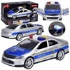 Jokomisiada Policijos automobilis policijos automobilis skleidžia šviesos garsus atidarant duris ZA5221