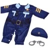 Jokomisiada Policininko kostiumas išgalvota suknelė šalis kamuolys karnavalo kostiumas ZA5304