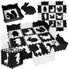 Jokomisiada Dėlionė FOAM Contrast Mat Animals Shapes