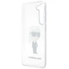 Karl Lagerfeld dėklas, skirtas Samsung Galaxy S23 KLHCS23SHNIKTCT permatomas HC IML NFT Ikonik