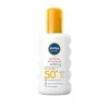 Nivea Purškiamasis losjonas Sensitiv e SPF 50+ (purškiklis nuo saulės) 200 ml