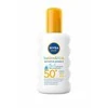 Nivea SPF 50+ Sun Kids ("Sensitiv e Protect - Care" purškalas nuo saulės) 200 ml