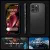 Dėklas SPIGEN LIQUID AIR IPHONE 15 PRO MAX MATTE Juodas