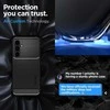 Spigen Rugged Armor dėklas, skirtas Samsung Galaxy S23 FE matte juodos spalvos
