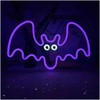 TelForceone Neoninis PLEXI LED FLYING BAT violetinės spalvos inis FPNE11"Forever" šviesiai