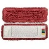 CleanRoom kilpinė mikropluošto grindų šluostė, raudona (40cm/50cm) - 40cm