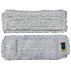 CleanRoom kilpinė mikropluošto grindų šluostė, balta (40cm/50cm) - 40cm