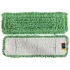 CleanRoom kilpinė mikropluošto grindų šluostė, žalia (40cm/50cm) - 40cm