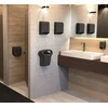 JVD Cleanline Juodas Jumbo 200 WC popieriaus rulonų laikiklis