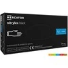 Mercator Medical Mercator Nitrylex vienkartinės nitrilo pirštinės, juodos (100vnt.) - S
