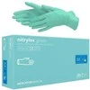 Mercator Medical Mercator Nitrylex nitrilinės vienkartinės pirštinės, žalios (100vnt.) - M