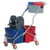 Multi Trolley Pro universalus valytojos vežimėlis 2x25L