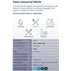 Santex Industrial Nitrile antibakterinės nitrilo pirštinės - XL - 12 porų